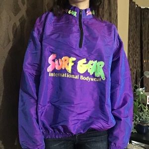 Surf gear windbreaker